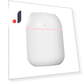 Portable Humidifier with LED Night Light — Air Moisturizers, Xiaomi