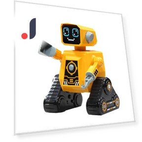 Programmable Engineering Robot with Wireless Remote Control — Interactive Figures & Robots, Ice Beauty