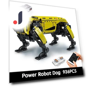 RC Power Robot Dog Building Blocks — Construction Kits, JJRC