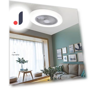 Smart Ceiling Fan with Light — Ceiling Fans, Crown Global