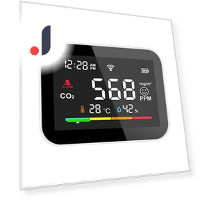 Smart CO2 Detector — Air Quality Monitors, TOMTOP JMS