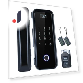 Smart Fingerprint Door Lock — Biometric Security, Zeblaze