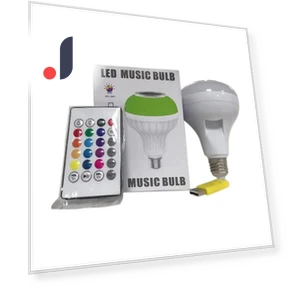 Smart LED Bulb with Bluetooth Speaker — LED, Refreshing Home