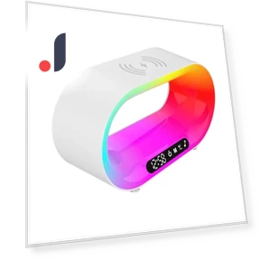 Smart LED Night Light with Wireless Charger and Alarm Clock — Alarms & Clocks, Refreshing Home
