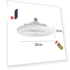 Smart Silent LED Ceiling Fan with Remote Control — Ceiling Fan Lighting Solutions, Binchi Lighting Appliances