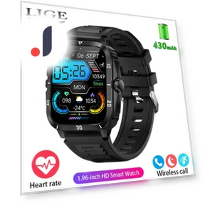 Smart Watch with High Definition Battery — Smartwatches, LIGE