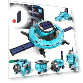 STEM Solar Robot Kit — Solar Power, Power gears