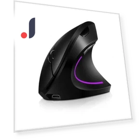 Vertical Mouse 2.4G USB Wireless Gaming Ergonomic Mouse — Mouse Pads, HZ-C