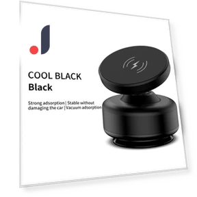 360 Degree Rotating Wireless Car Charger Holder — Dashboard Installation Kits, JOHO