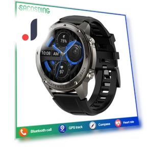 Amoled 1.43-inch Screen Smart Watch with Real GPS — Smartwatches, SACOSDING