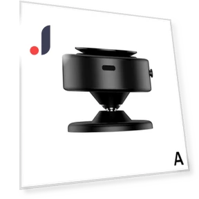 Automatic Dual-Side Phone Holder with Vacuum Suction — Mounts, Auto Launcher