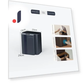 Automatic Sensor Trash Can — Kitchen Cans, Refreshing Home