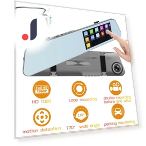 Car DVR with Touch Screen — Rearview Video Systems, LIAESMART