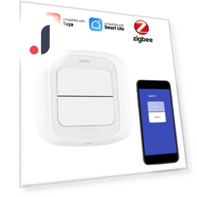 Double Smart Scene Switch — Smart Home Hubs & Controllers, 3d printing machine