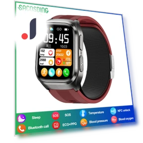 ECG+PPG Smart Watch with Blood Pressure Detection — Smartwatches, SACOSDING