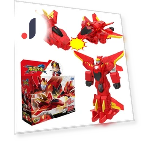 Explosive Speed Merge Deformation Robot Chariot — Toy Vehicles, Tamsin