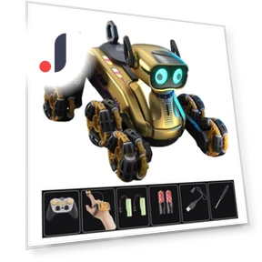 Interactive Robotic Dog Toy — Interactive Animal Companions, Play with You