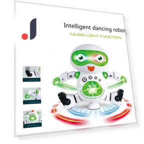 Rotating Dancing Robot Toys with Music — Interactive Learning Devices, JOHO - CarGear