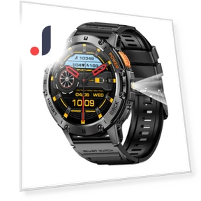 Smart Fitness Tracker Watch — Smartwatches, Technology Convenience