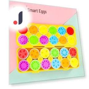 Smart Learning Eggs — Infant & Early Childhood Playthings, Toys Space