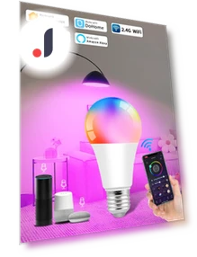 Smart Light Bulb RGB — LED, Build My Home