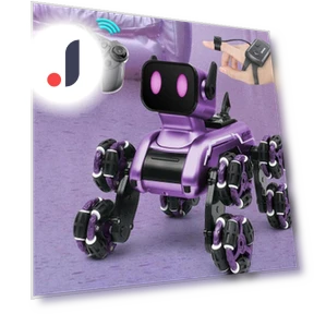 Smart RC Robot Dog Toy — Interactive Animal Companions, Love DIY
