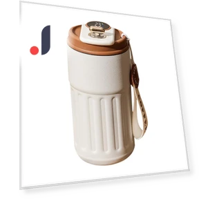 Smart Thermos Bottle with LED Temperature Display — Beverage Warmers, Refreshing Home