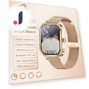 Smart Watch for Women with Rhinestones — Smartwatches, Zodvboz
