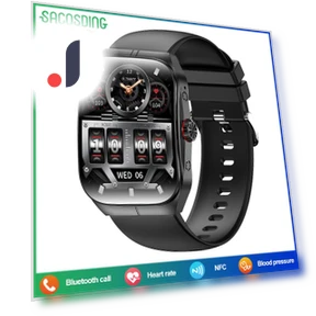 Smart Watch with 1.95-inch Amoled Display — Smartwatches, SACOSDING