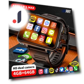 Smart Watch with Wifi 4G Calling and Dual Camera — Smartwatches, LOKMAT