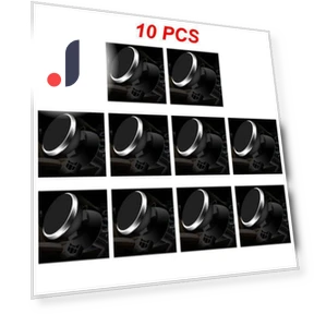 Universal 360-Degree Rotating Magnetic Phone Holder — Dashboard Installation Kits, JOHO