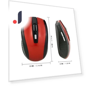 Wireless Silent Mouse with Adjustable DPI — Computer Mice, Wrigleys