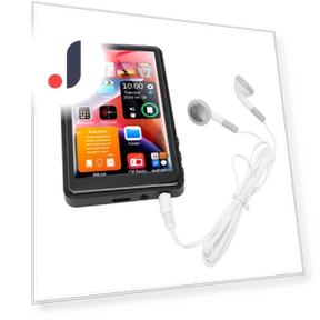 4-inch Touchscreen MP3 Player — Portable Media Players, Honor Electronics