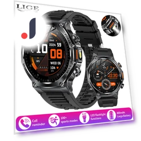 Bluetooth Calling Smartwatch with Heart Rate Monitor — Smartwatches, LIGE