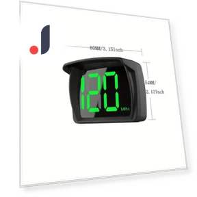 Digital Projection Display HUD — Clock, LSB01