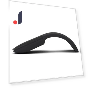 Folding Wireless Bluetooth Mouse with Ergonomic Touch Screen — Mouse Pads, Automobile and motorcycle supplies