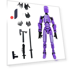 Multi-jointed Movable Transformer Robot 3.0 — Dolls & Figures, Planetariummt
