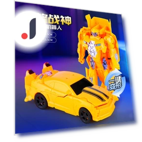 One-Step Deformation Robot Car Toy — Toy Vehicles, Plastic Toys