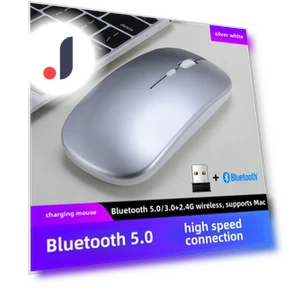 Rechargeable Dual-Mode Wireless Bluetooth Mouse — Mouse Pads, Uav parts center