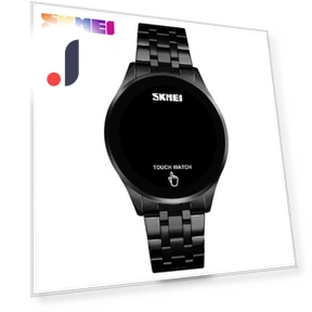 Simple Touch Screen LED Electronic Watch — Wearable Accessories, Skmei