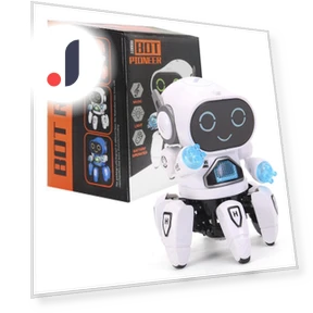 Six-Claw Robot — Interactive Animal Companions, Plastic Toys