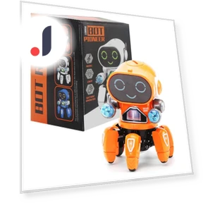 Six-Claw Robot — Interactive Animal Companions, Plastic Toys