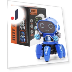 Six-Clawed Robot — Interactive Animal Companions, Plastic Toys