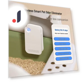 Smart Sensor Pet Air Purifier and Deodorizer — Activated Carbon Air Purifiers, StrideBox