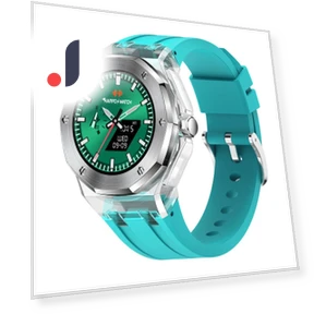 Smart Watch with Transparent Case — Wearable Accessories, Tiktop2
