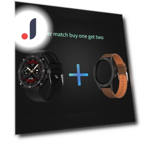 Smartwatch with Dual Case — Wearable Accessories, Tiktop2