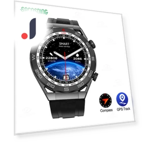 Smartwatch with ECG+PPG, Bluetooth Calls, GPS Tracker — Smartwatches, Tiktop2