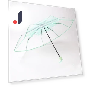 Transparent Automatic Folding Umbrella — Umbrellas, AI Market