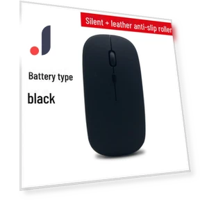 Ultra-thin Silent Dual-mode Optical Bluetooth Mouse with Power Display — Mouse Pads, Computer boost