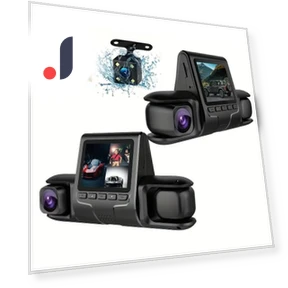 3-Lens Dash Cam Front and Inside 1080P — Dashboard Cameras, LIAESMART